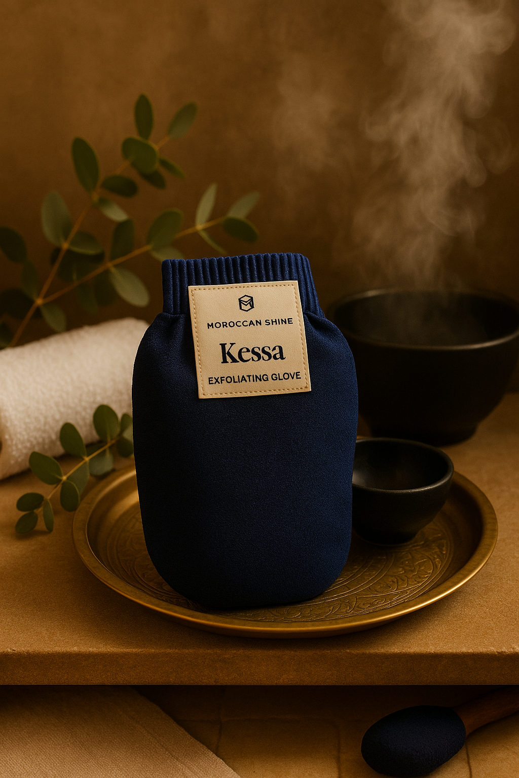 Moroccan Kessa Glove-Deep Exfoliation For Silky Smooth Skin