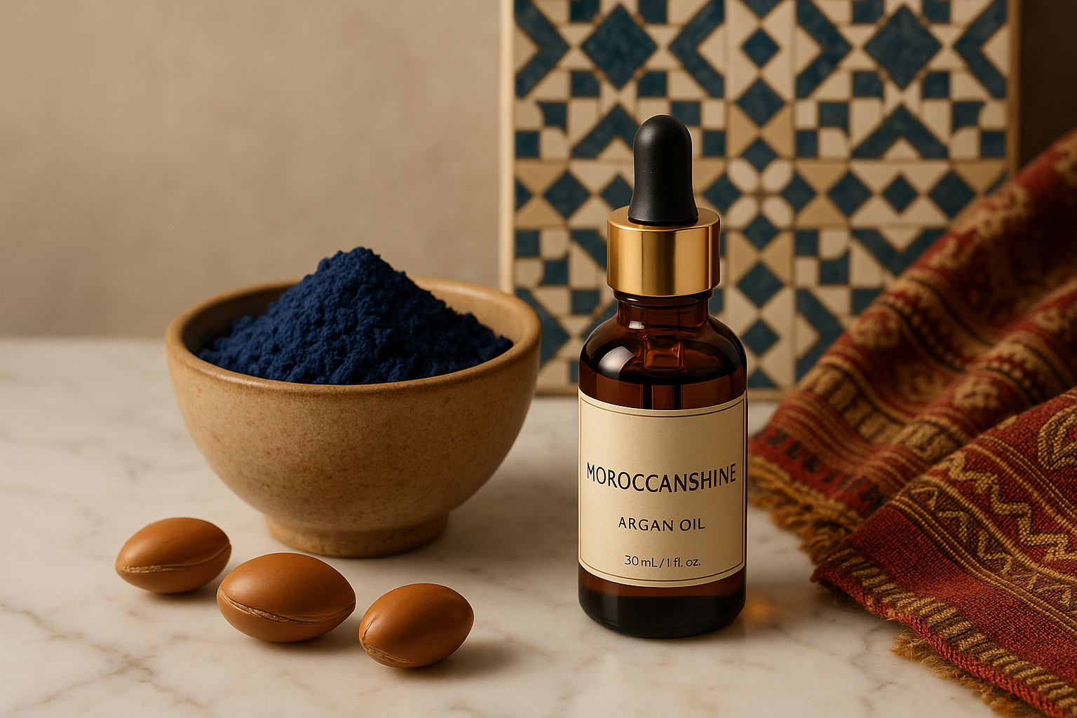 use my argan oil from moroccan shine 